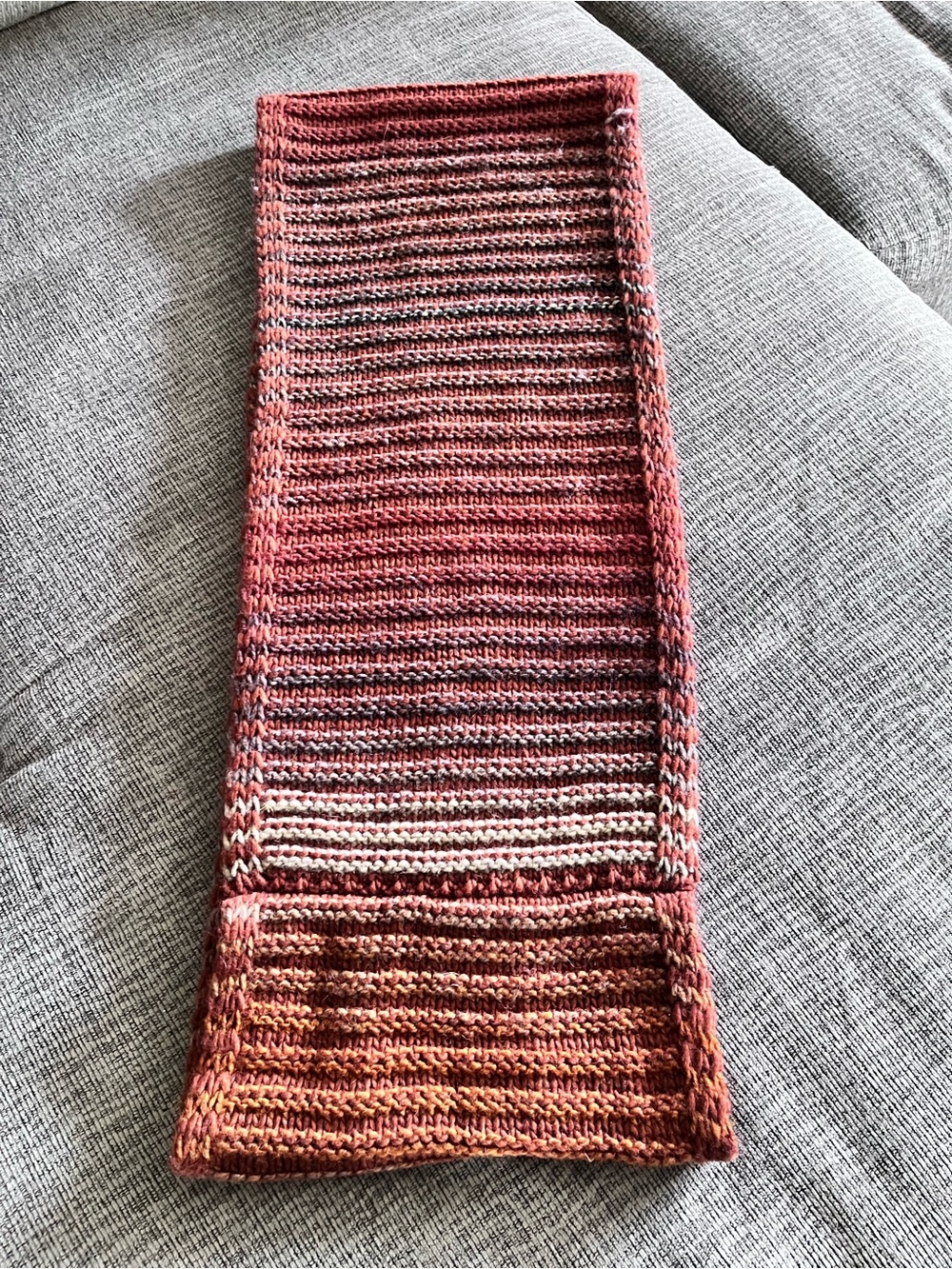 Knit infinity scarf. Really soft